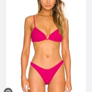 l*space Bougainville hot pink Helena top